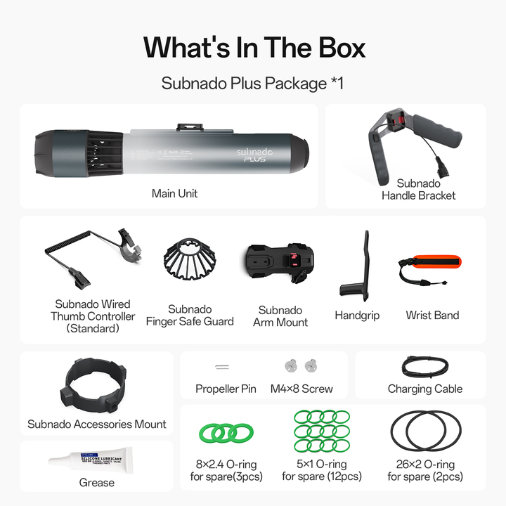 Waydoo Subnado Plus Underwater Scooter